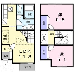 ピュア・Ｂの物件間取画像